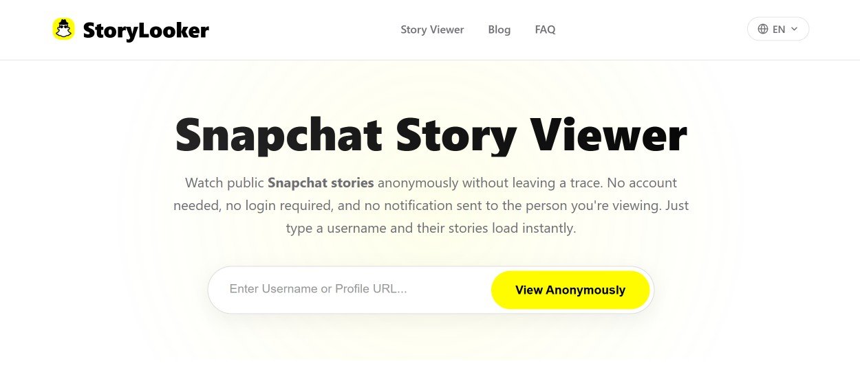 snapchat story viewer storylooker